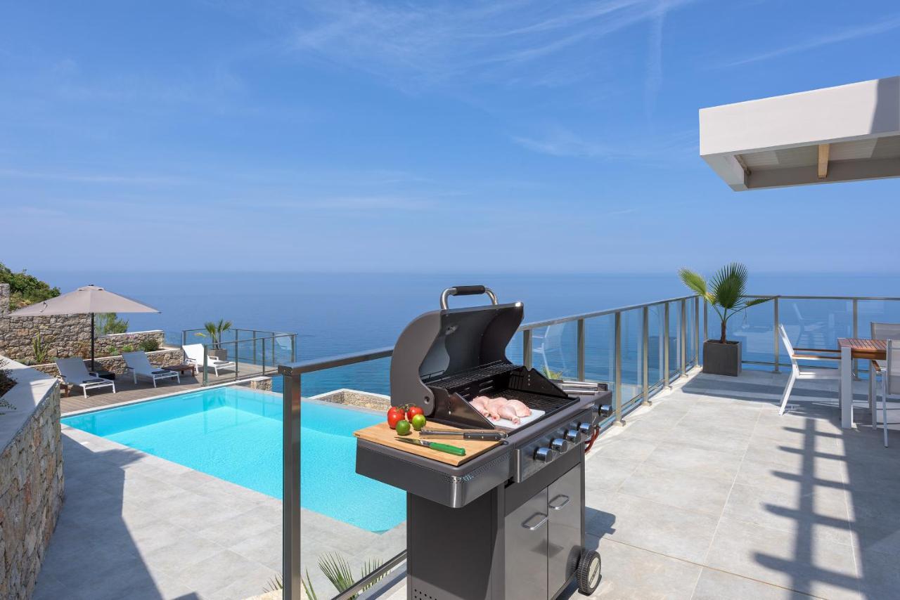 Kathisma Bay Villas - Luxury Villas - Villa Helios Kalamítsi 외부 사진