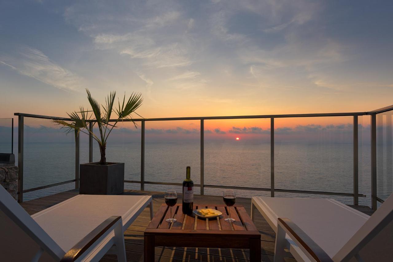 Kathisma Bay Villas - Luxury Villas - Villa Helios Kalamítsi 외부 사진