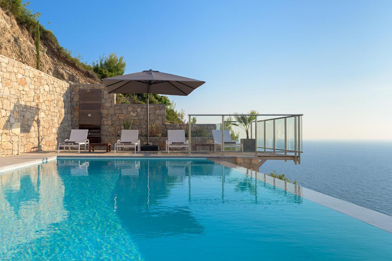 Kathisma Bay Villas - Luxury Villas - Villa Helios Kalamítsi 외부 사진