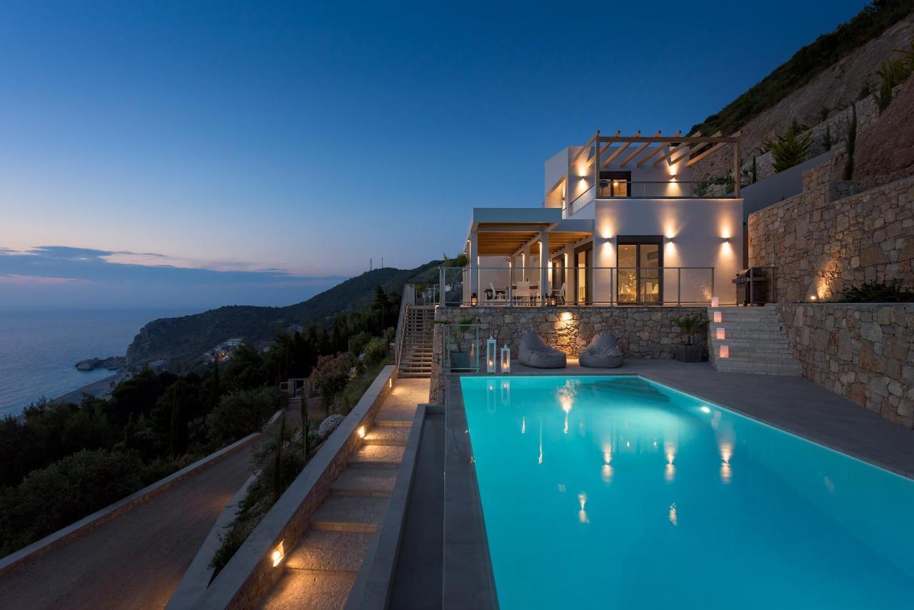 Kathisma Bay Villas - Luxury Villas - Villa Helios Kalamítsi 외부 사진
